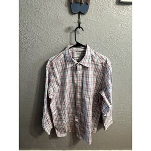 LL Bean Traditional Fit Button Down Shirt Mens 16.5 32 White Wrinkle Free